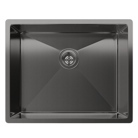 Картинка Rivelato RINOX 5444 UN PVD black нерж.сталь 1 чаша 540*440*200 мм