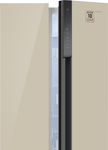 Превью картинка  Холодильник side by side Weissgauff WSBS 500 Inverter NoFrost Beige Glass #21