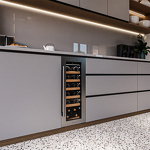 Превью картинка Шкаф винный встраиваемый Meyvel Винный холодильник (шкаф) компрессорный MEYVEL MV19-KST1 #12