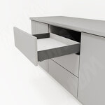 Превью картинка PULSE ИКС БОКС Комплект боковин ящика 350 мм, Н80, темно-серый, GX BOX (GX80350) #2