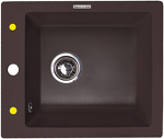 Превью картинка Гранитная мойка Zigmund & Shtain PLATZ 425 Швейцарский шоколад #1