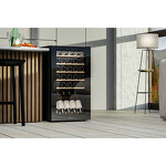 Превью картинка Шкаф винный  Meyvel Винный холодильник (шкаф) компрессорный MEYVEL MV30-KBF1 #5