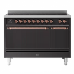 Превью картинка Центр варочный ILVE PI127QNE3/MGP матовый графит (фурн. медь) #1