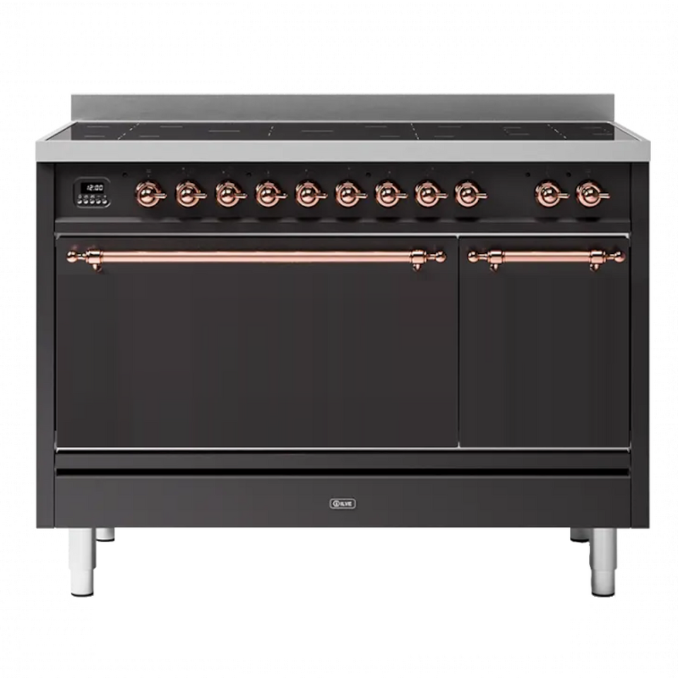 Фото Центр варочный ILVE PI127QNE3/MGP матовый графит (фурн. медь)