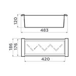 Превью картинка Коландер Omoikiri CO-04-IN #5