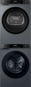 Картинка Haier X5 7+7 кг в сером цвете