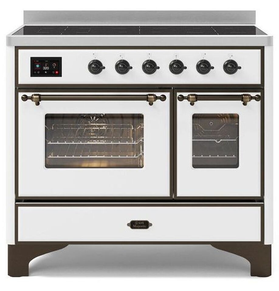 Фото Центр варочный ILVE MDI106NE3/WHB белый (фурн. бронза)
