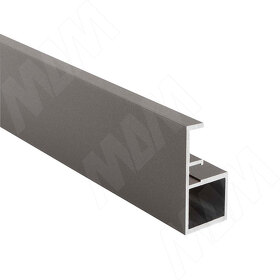 Картинка PULSE SECRET MAXI Профиль рамочный узкий с интегрированной ручкой, графит (краска), L-5400 (FP00263HGP)
