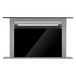 Превью картинка Вытяжка встраиваемая в столешницу  Maunfeld Prestige 90 Black #2