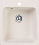 Превью картинка Кварцевая мойка GranFest GF-QUARZ 17 Белый #1