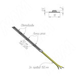 Превью картинка PULSE CCT Светодиодная лента 3527/120, 24V, 5 м, теплый белый - холодный белый 2700-6500К, IP20, 19.2W/1м (LS24-3527-CCT-19.2) #4