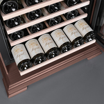 Превью картинка Шкаф винный  Meyvel Винный холодильник (шкаф) компрессорный MEYVEL MV46PRO-KBT2 (Итальянский орех) #6