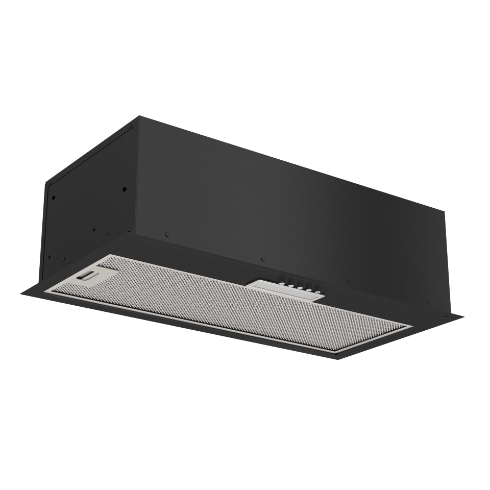 Фото Полновстраиваемая вытяжка Elikor КВ Cube Basic 60П-500-К3Д черный