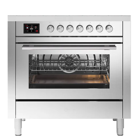 Картинка ILVE  P36FDDWSY/SS нержавеющая сталь (фурн. сатинированная сталь)