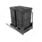 Превью картинка PULSE MOVEBOX F40 Система сортировки и хранения, платформа, 2 емкости (2x21), полн.выдв., плавн.закр., графит (WRB402-42DGPFS) #2