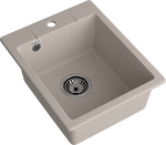 Превью картинка Кварцевая мойка GranFest GF-URBAN 240 Песочный #2