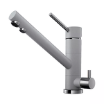 Превью картинка Смеситель для кухни Omoikiri Tonami-GR латунь/leningrad grey #1