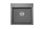 Превью картинка Кварцевая мойка GRANULA 5201, ГРАФИТ #3