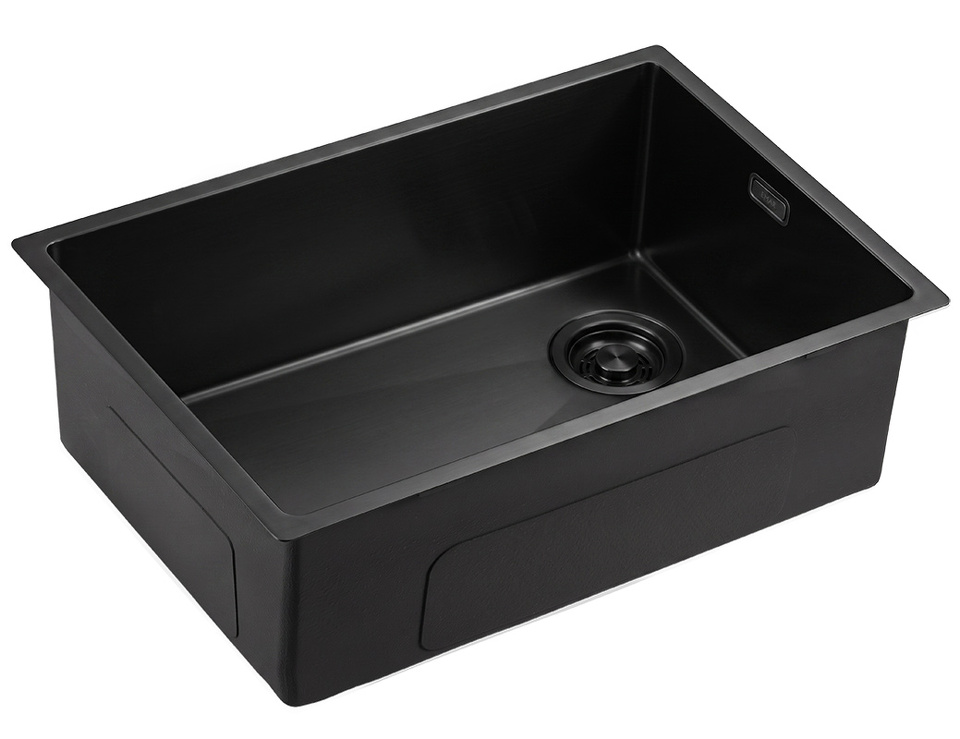 Фото Металлическая мойка EMAR EMB-660(UN) PVD Black