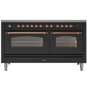 Картинка ILVE P15SDNE3/MGP матовый графит (фурн. медь)