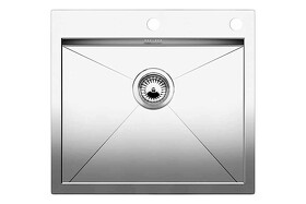 Картинка Blanсo ZEROX 550-IF/А нерж. сталь зеркальная полировка с  кл.-авт. InFino и управлением PushControl