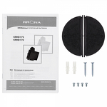 Превью картинка Наклонная вытяжка KRONA VIERKANT 600 BLACK PB #13