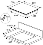 Превью картинка Индукционная варочная панель Bertazzoni P604IM2B2NE-20 #4