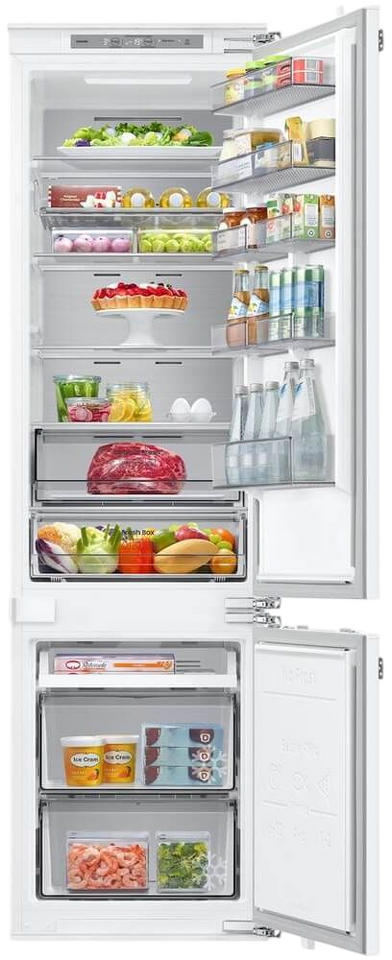 Фото Встраиваемый холодильник с морозильной камерой Samsung Electronics BRB80F30AEF0EO