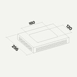 Превью картинка Falmec Комплект для рециркуляции островных вытяжек (Carbon,Zeo) #2