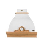 Превью картинка Вытяжка с багетом Lex NAPOLI 600 White #2