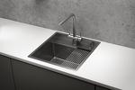 Превью картинка Металлическая мойка GRANULA 5051, СТАЛЬ САТИН #1