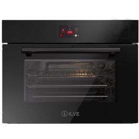 Картинка ILVE 645GHSW1/BK глянцевый черный (фурн. матовый черный)