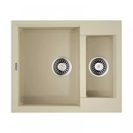 Превью картинка Гранитная мойка Omoikiri Sakaime 60-2-BE Tetogranit/ваниль #1