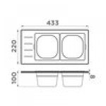 Превью картинка Контейнер Omoikiri DC-02-2-GB #2