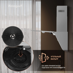 Превью картинка Наклонная вытяжка Weissgauff SIGMA 60 PB WH #17