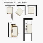 Превью картинка Мини-бар Meyvel Минибар MEYVEL MMT-38WG #15