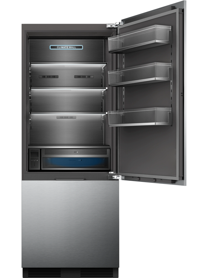 Фото Встраиваемый холодильник с морозильной камерой HIBERG S-RFC 600 B inverter