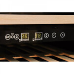 Превью картинка Шкаф винный  Винный холодильник (шкаф) компрессорный Dunavox 51 бут DX-51.150 DBK/DP #7