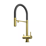 Превью картинка Смеситель для кухни Omoikiri Kanto-LG латунь/светлое золото #1