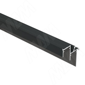 Картинка Cinetto PS48 Направляющая нижняя, быстрый монтаж, черный, L-6000 (PR4879025PR)