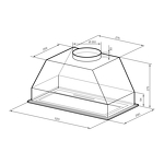 Превью картинка Полновстраиваемая вытяжка Lex HYPER 600 GS Inverter GR воздухоочиститель #2