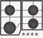 Превью картинка Газовая варочная панель Candy CHXG64CNW #1