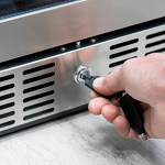 Превью картинка Шкаф винный встраиваемый Meyvel Винный холодильник (шкаф) компрессорный MEYVEL MV160-KST2 #11