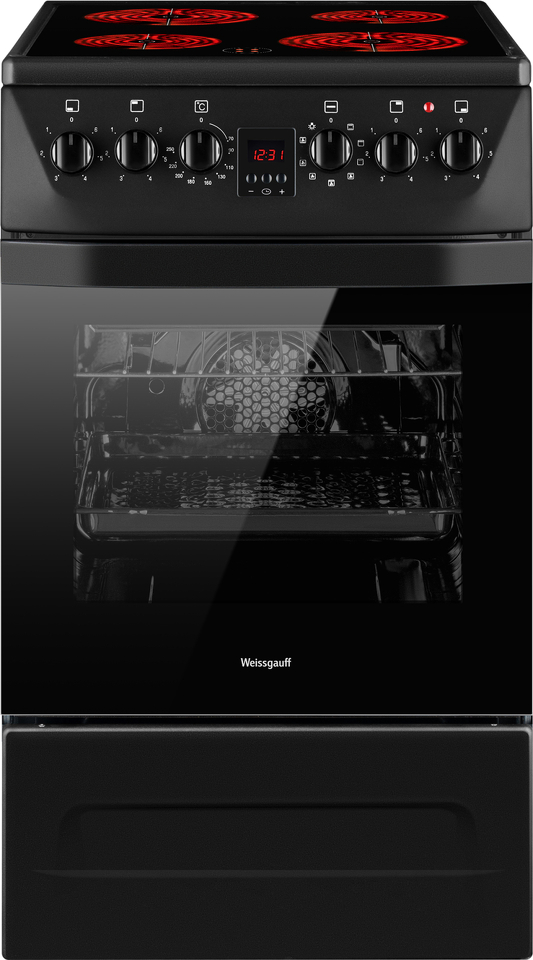 Фото Электрическая плита Weissgauff WES 2V16 BE Premium Line