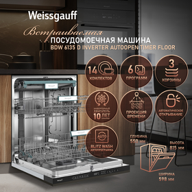 Картинка Weissgauff BDW 6135 D Inverter AutoOpen Timer Floor
