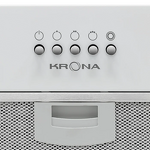 Превью картинка Полновстраиваемая вытяжка KRONA KATE 400 WHITE PB #4