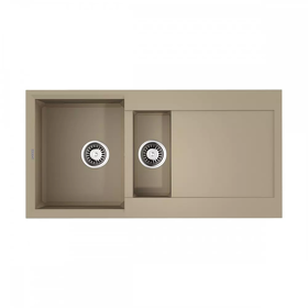 Картинка Omoikiri Sakaime 100-2-CH Tetogranit/шампань