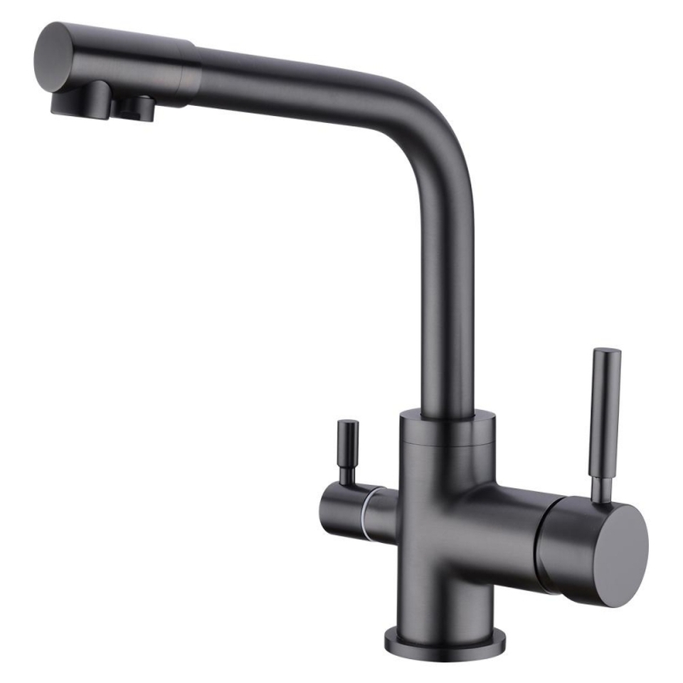 Фото Смеситель для кухни EMAR ECB - 3003N PVD dark