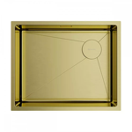 Превью картинка Металлическая мойка Omoikiri Taki 54-U/IF Side SF-LG нерж. сталь/светлое золото #1