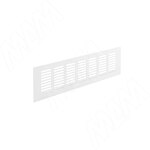 Превью картинка PULSE Вентиляционная решетка универсальная, 300x80 мм, тип1, алюминий, цвет белый (VGA201080300WHE1) #1